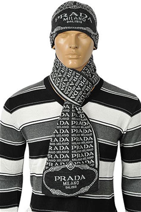 prada men's scarves